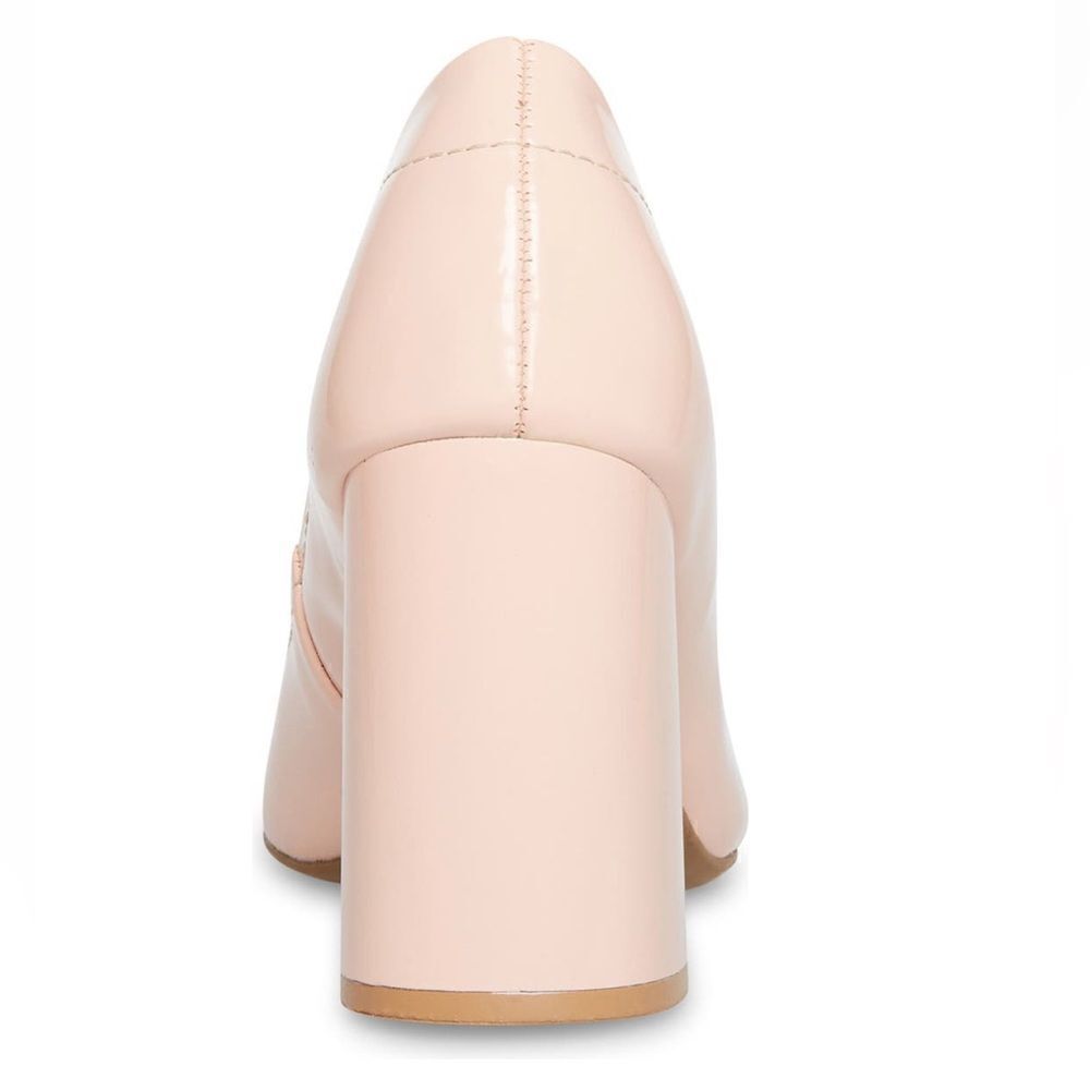 ANNE KLEIN Grazen Pointed Toe Pump Block Heel, Patent Leather Pink, 8.5, NWT - Picture 11 of 16
